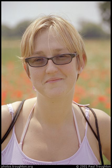 Rachel Evans - In a field somewhere near Ely - Hunstanton Beach