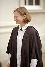 Katy Roucoux - Senate House, Cambridge - Graduation 2001