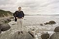 Ian Troughton - Moeraki Beach - South Island with Ian 2001