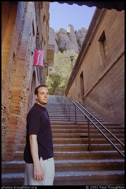 Ian Troughton - Montserrat Monastery - Europe with Ian 2002