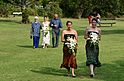 Here comes the bridal party - Clare and David's Wedding