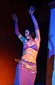 Ziba Tabrizi, performer of Persian and Arabic dance - Eclectic Cabaret at Cafe Afrika, February 2004