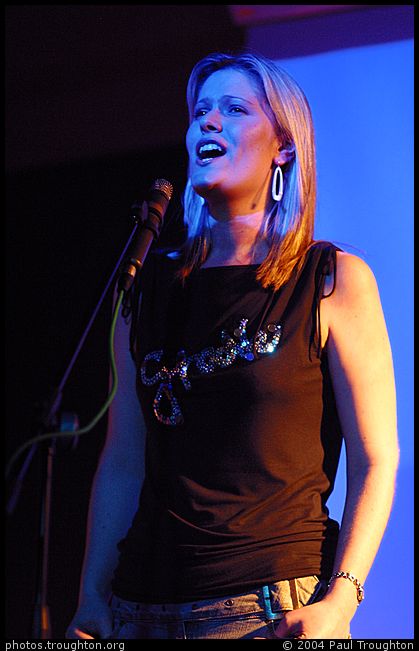 Lauren - Eclectic Cabaret at Cafe Afrika, February 2004