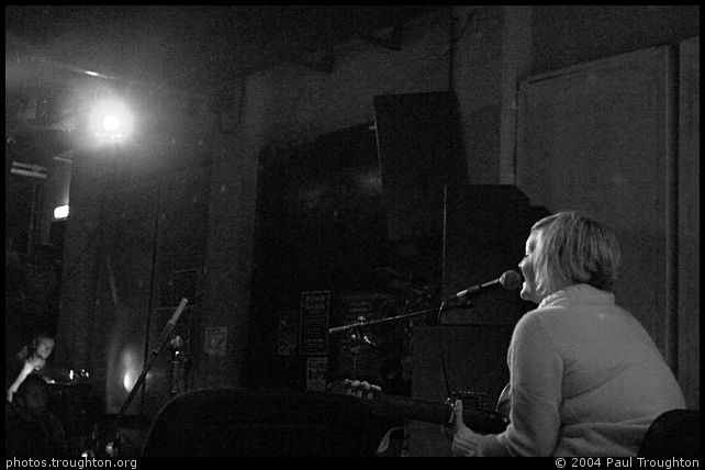 Emma York - Eclectic Cabaret at Cafe Afrika, November 2004