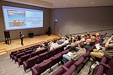 The DTS presentation in the main lecture theatre - AES UK Audio Technical Education Day 2005