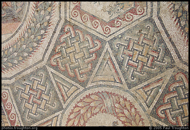 Intriguing mosaic patterns, very well preserved - Piazza Armerina - Honeymoon in Sicily