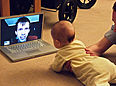 Videoconferencing with Graham - Dominic in Summer