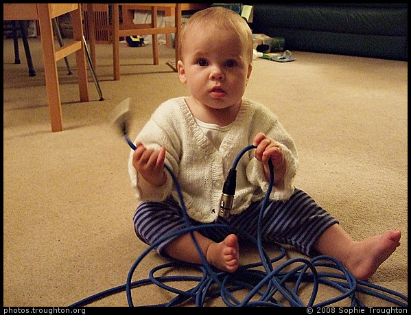 He has a natural affinity with cables - Dominic in Winter