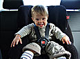 Car seats are still novel - Cowes - Dominic's second Summer