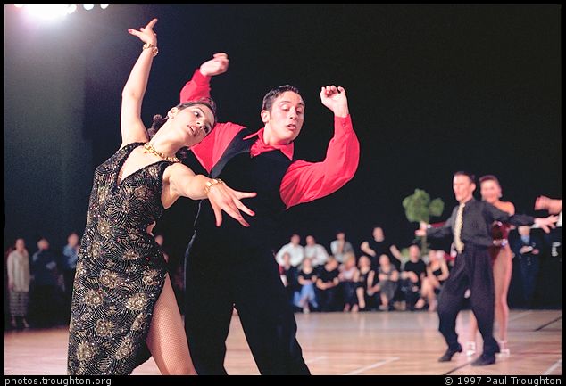 Alia Alavi and Beni Surpin - 1997 Varsity Ballroom Dancing Match
