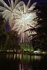 Fireworks over Trinity May Ball - 2001 May Balls