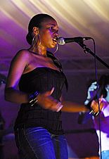 Terri Walker - Terri Walker at Queens' May Ball 2003