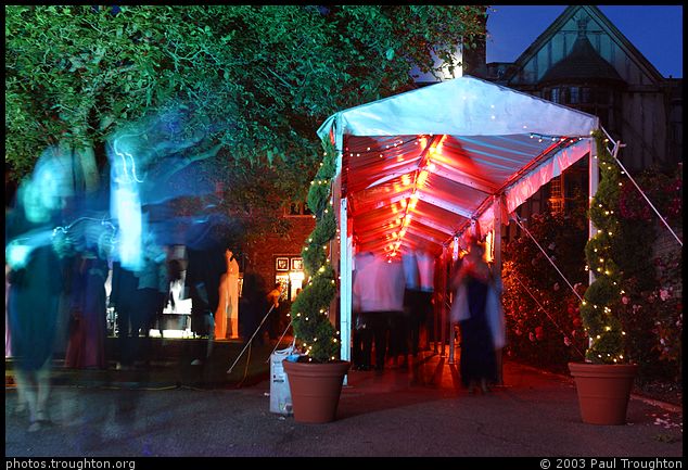 Walnut Tree Court - Queens' May Ball 2003